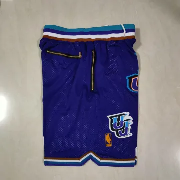 Utah Jazz Pocket Purple Basketball Shorts