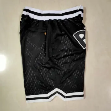 Brooklyn Nets Pocket Black Basketball Shorts