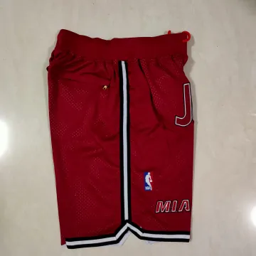 Miami Heat Pocket Red Basketball Shorts