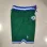 Dallas Mavericks Throwback Green Basketball Shorts