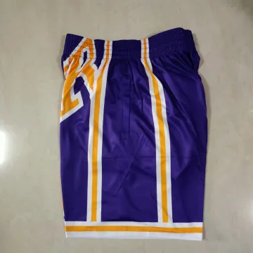Los Angeles Lakers Pocket Purple Basketball Shorts