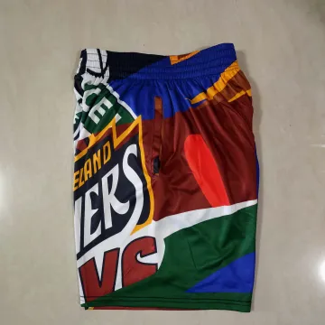 Boston Celtics Pocket Purple Basketball Shorts
