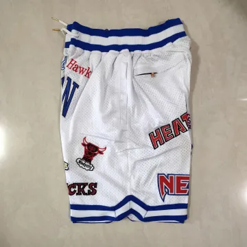NBA All-Star Jerseys All-Star Pocket White Basketball Shorts