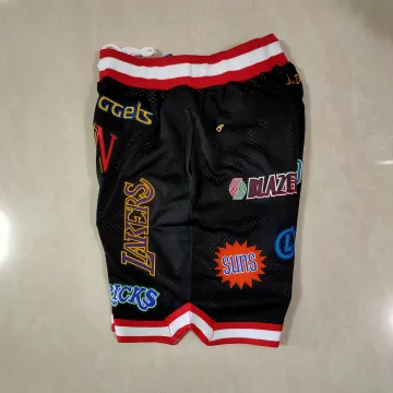 NBA All-Star Jerseys All-Star Pocket Black Basketball Shorts