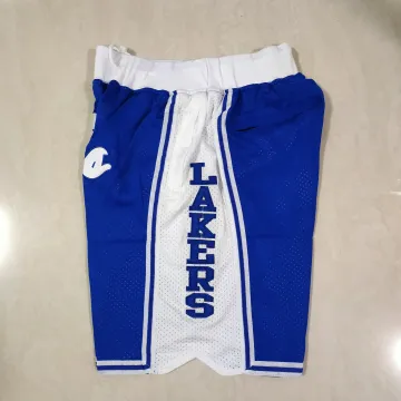Los Angeles Lakers Pocket Blue Basketball Shorts