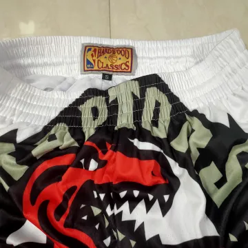 Toronto Raptors Pocket White Basketball Shorts