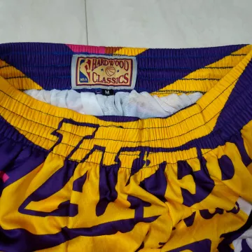 Los Angeles Lakers Pocket Purple Basketball Shorts