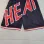 Miami Heat Throwback Pocket Basketball Shorts