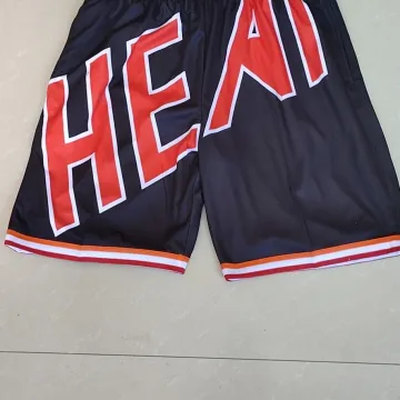 Miami Heat Throwback Pocket Basketball Shorts