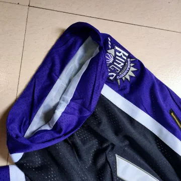 Sacramento Kings Throwback Black Basketball Shorts
