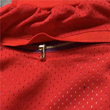 Miami Heat Throwback Red Basketball Shorts