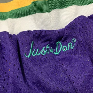 Utah Jazz Purple Basketball Shorts