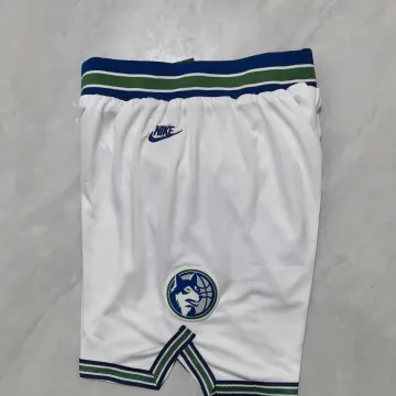 Dallas Mavericks White Basketball Shorts