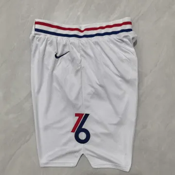 Philadelphia 76ers 2025 City Edition White Basketball Shorts