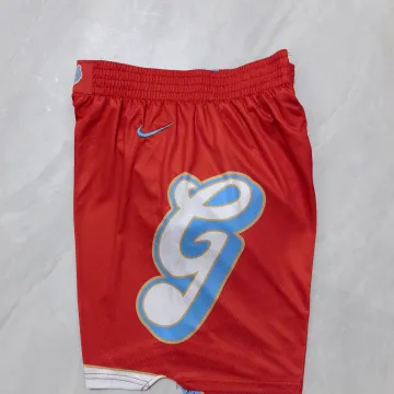Memphis Grizzlies 2025 City Edition Red Basketball Shorts