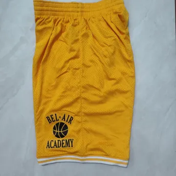 Toronto Raptors Throwback Yellow Basketball Shorts