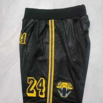 Los Angeles Lakers Black Basketball Shorts