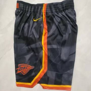 Oklahoma City Thunder 2024 City Edition Black Basketball Shorts