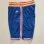 New York Knicks 75th Anniversary Throwback Blue Basketball Shorts