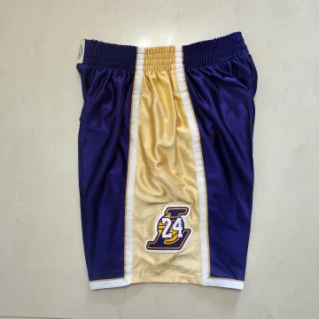 Los Angeles Lakers Hall of Fame Purple Basketball Shorts