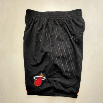 Miami Heat Pocket Black Basketball Shorts
