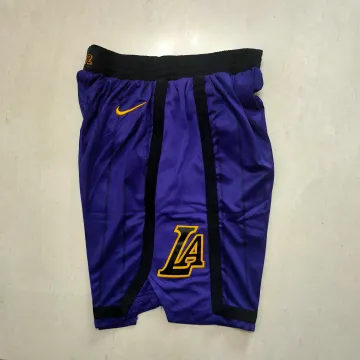 Los Angeles Lakers Purple Basketball Shorts