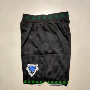 Minnesota Timberwolves Black Basketball Shorts