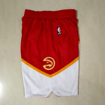 Atlanta Hawks Red Basketball Shorts