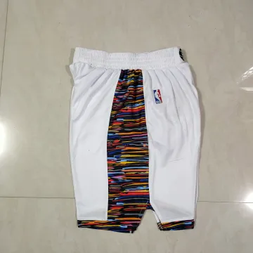 Brooklyn Nets City Edition White Basketball Shorts