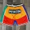 Los Angeles Lakers Purple Basketball Shorts