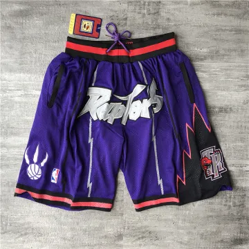 Toronto Raptors Purple Basketball Shorts