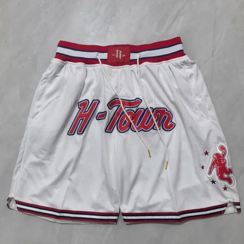 Houston Rockets 2026 City Edition Pocket White Basketball Shorts