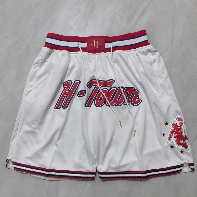 Pantaloncini da basket Houston Rockets 2026 City Edition Pocket White
