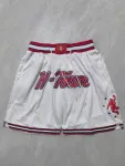 Pantaloncini da basket Houston Rockets 2026 City Edition Pocket White Pantaloncini da basket Houston Rockets 2026 City Edition Pocket White