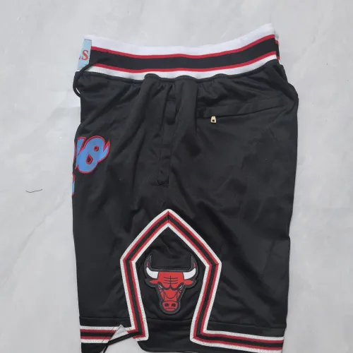 Chicago Bulls 2026 City Edition Pocket Black Basketball Shorts