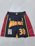 Golden State Warriors Throwback Pocket Navy Basketball Shorts Golden State Warriors Throwback Pocket Navy Basketball Shorts
