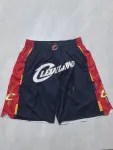 Cleveland Cavaliers 2026 City Edition Throwback Pocket Navy Basketball Shorts Cleveland Cavaliers 2026 City Edition Throwback Pocket Navy Basketball Shorts