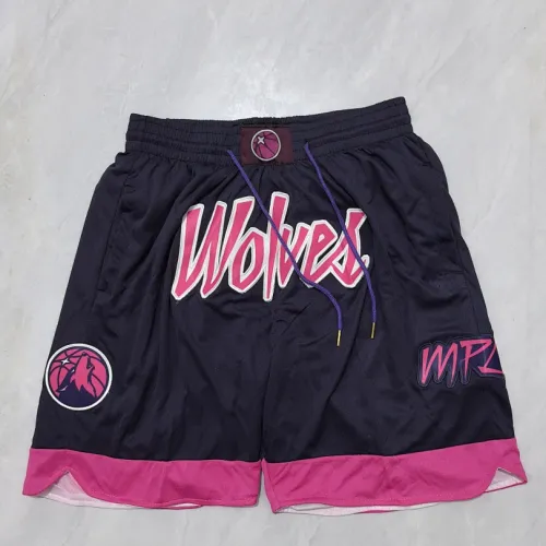 Minnesota Timberwolves 2026 City Edition „Pocket Purple“ Basketball-Shorts