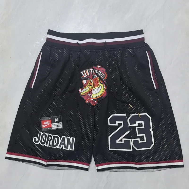 Chicago Bulls Throwback Pocket Basketball Shorts