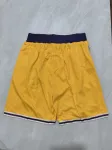 Los Angeles Lakers Throwback Pocket Yellow Basketball Shorts