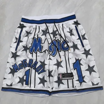 Pantaloncini da basket bianchi "Throwback" degli Orlando Magic