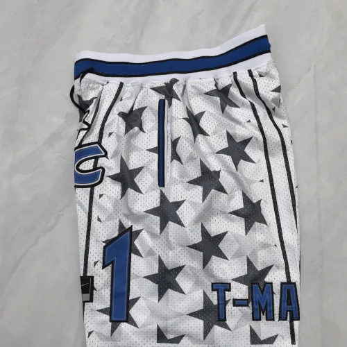 Pantaloncini da basket bianchi "Throwback" degli Orlando Magic