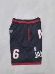 Miami Heat Throwback Pocket Black Basketball Shorts