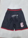 Miami Heat Throwback Pocket Black Basketball Shorts