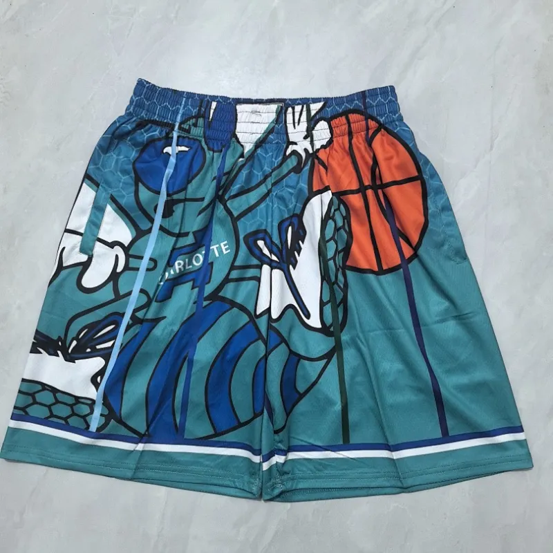 Charlotte Hornets Pocket Basketball Shorts
