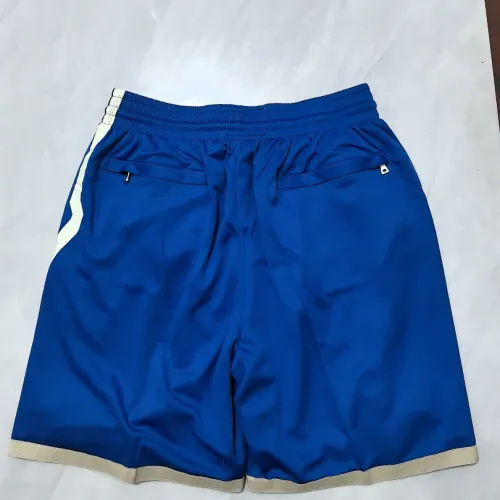 Milwaukee Bucks 2025 City Edition Pocket Blue Basketball Shorts