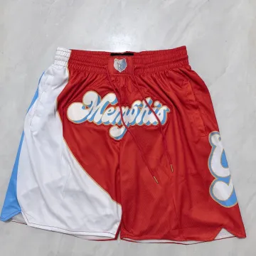 Memphis Grizzlies 2025 City Edition Pocket Red Basketball Shorts