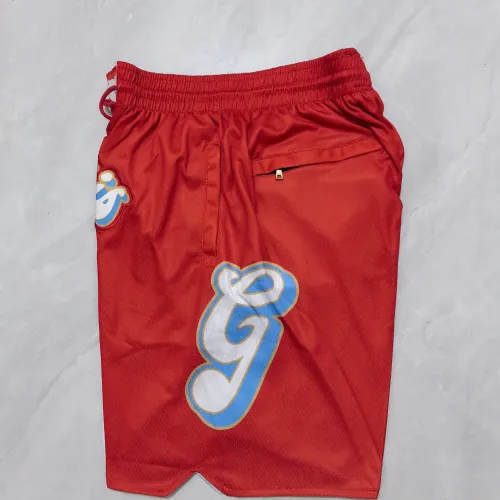 Memphis Grizzlies 2025 City Edition Pocket Red Basketball Shorts