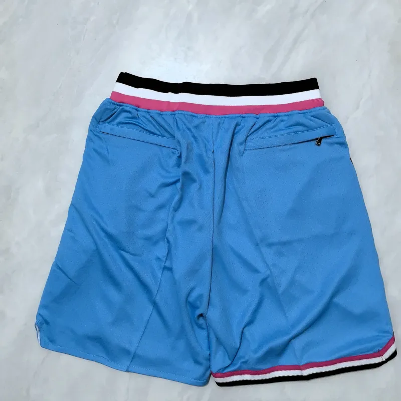 Miami Heat Pocket Blue Basketball Shorts