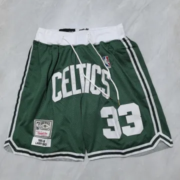 Pantaloncini da basket Boston Celtics "Throwback" verde tasca